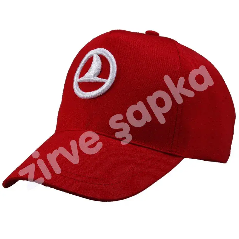 Zirve Şapka Klasik Kaliteli Şapka Kırmızı
