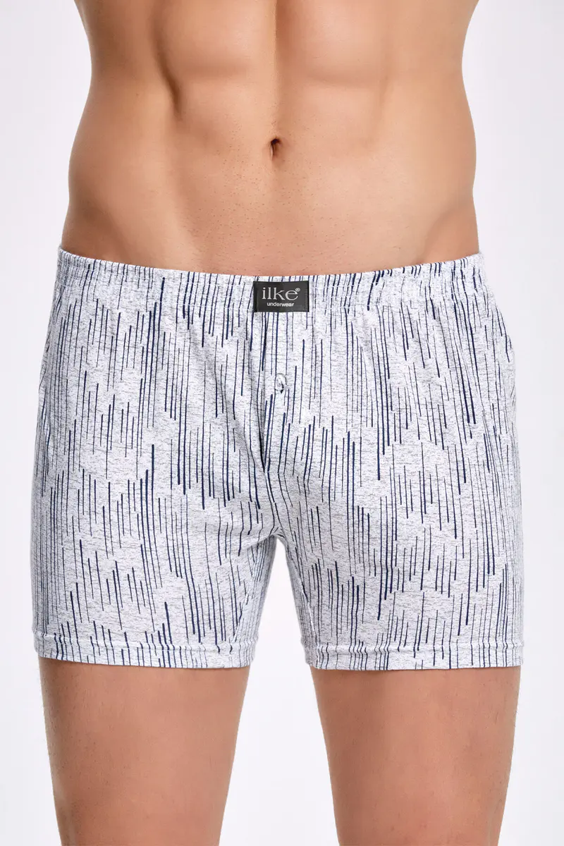 İlke %100 Pamuk Empirme Boxer