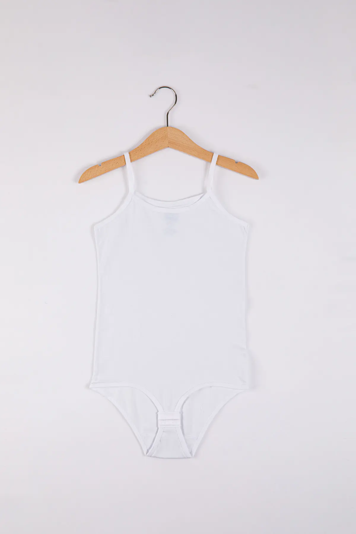 Berrak Berrak 2537 Kız Çocuk Çıtçıtlı (Kancalı) Body — Beyaz