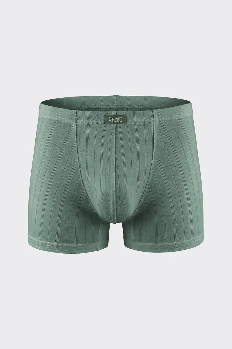 Berrak Berrak 4432 Erkek Bamboo Boxer — Haki