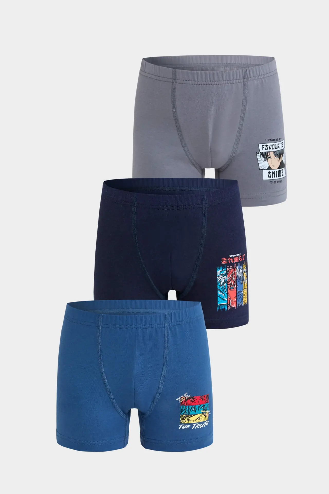 Berrak Berrak 5083 Erkek Çocuk 3'lü Boxer