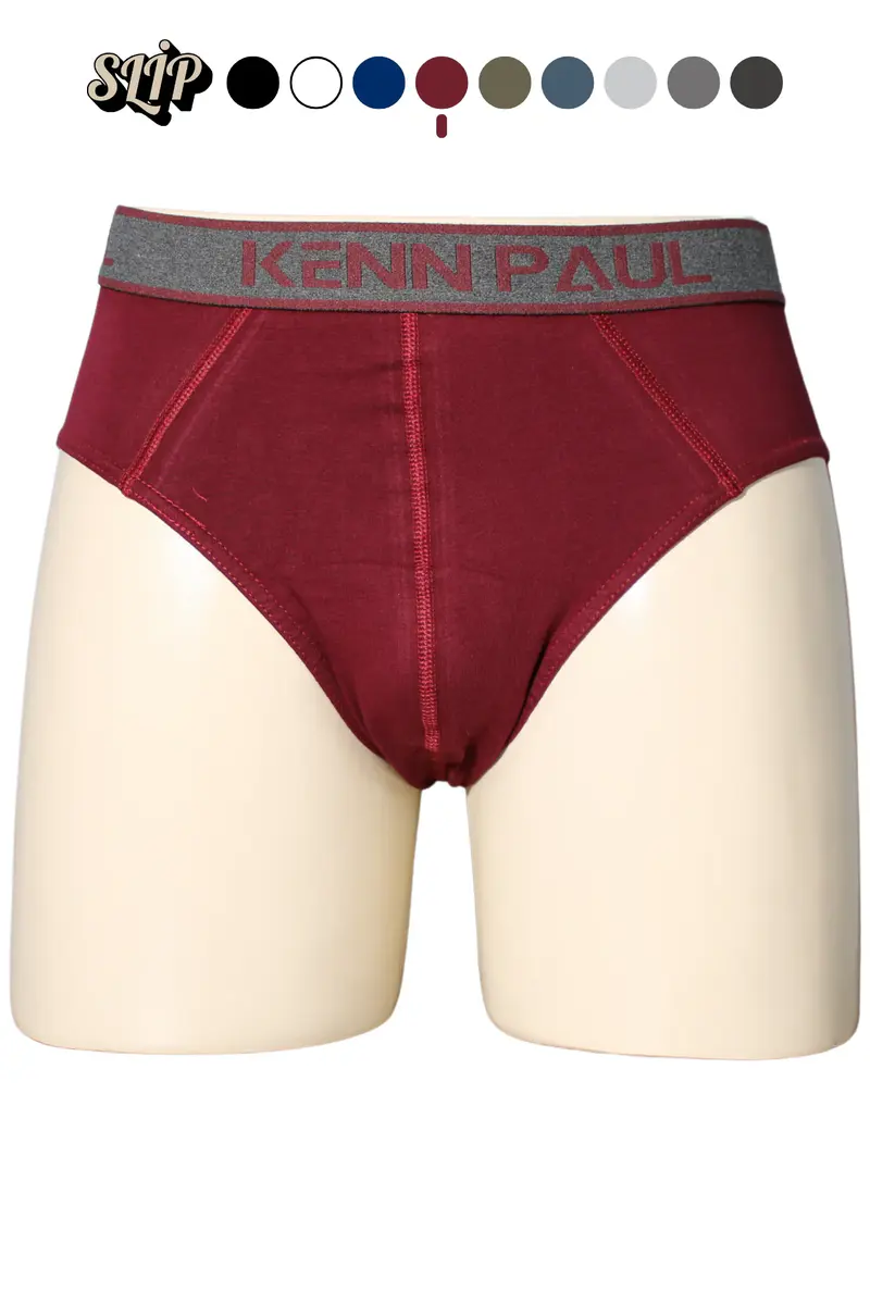 Kenn Paul 3'lü Erkek Düz Pamuklu Renkli Boxer | Slip Boxer