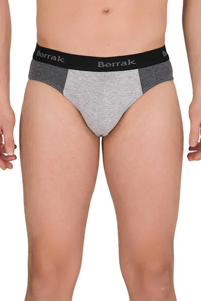 Berrak Berrak 1066 Erkek Slip — Açık Gri