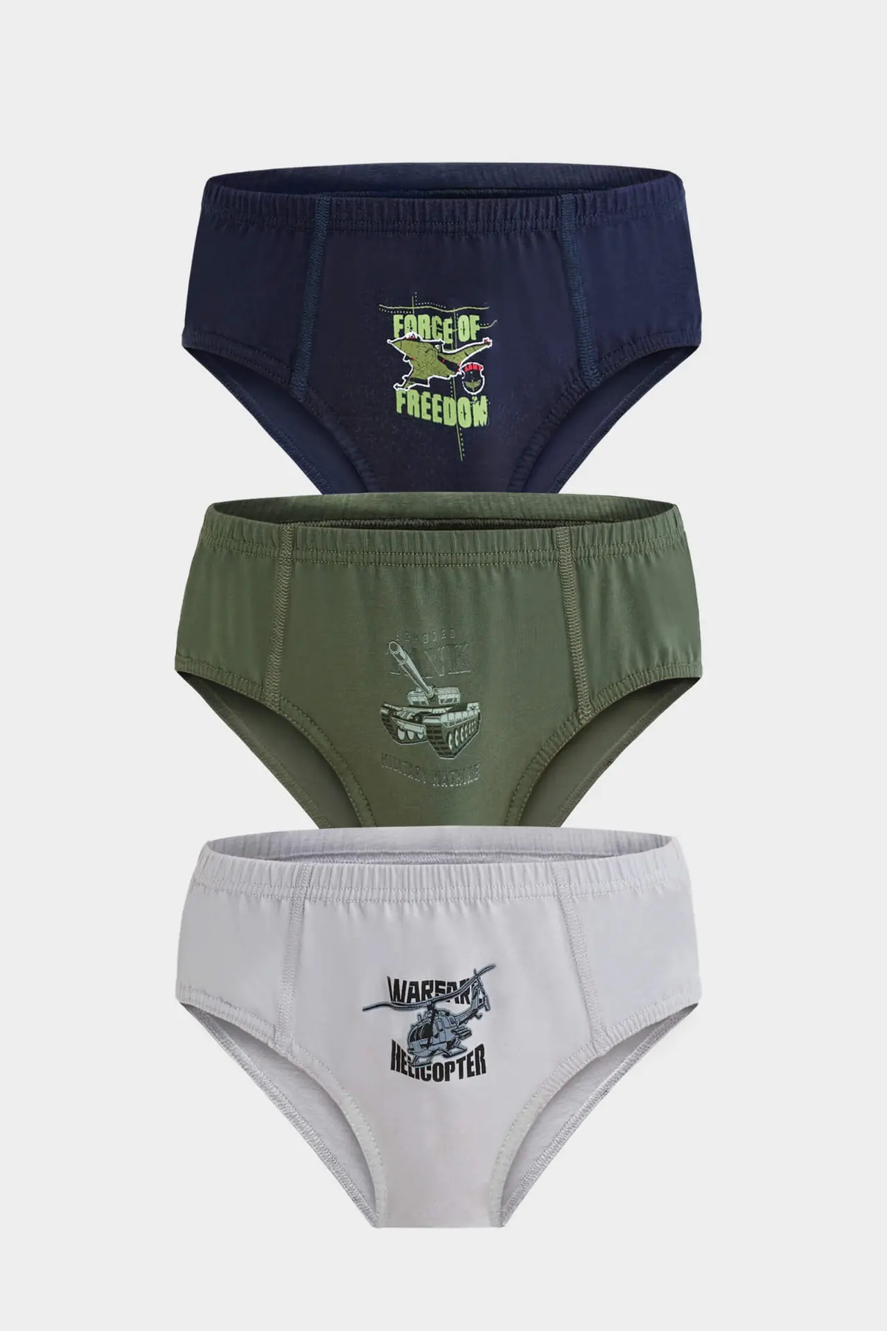 Berrak Berrak 5086 Erkek Çocuk 3'lü Slip