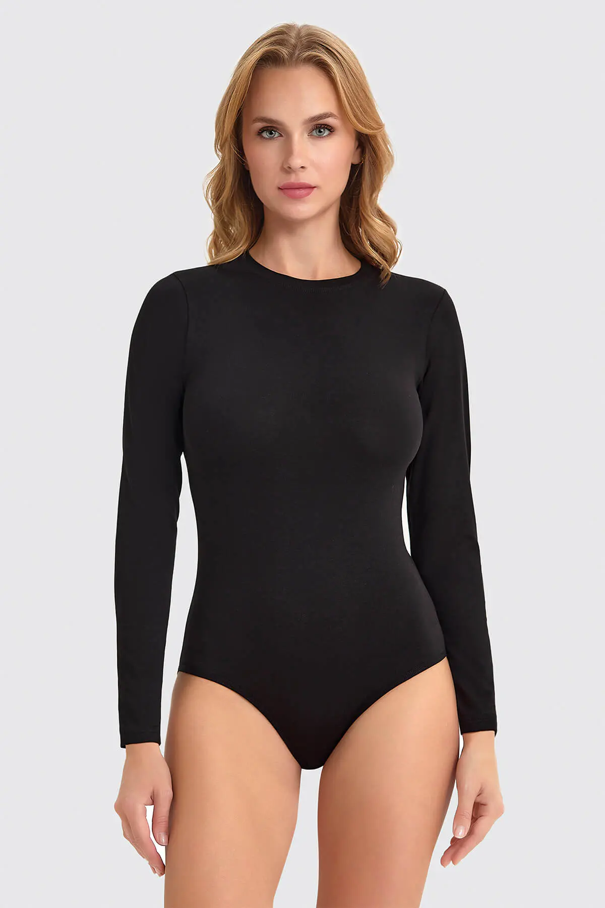 Berrak Berrak 2107 Kadın Çıtçıtlı (Kancalı) Body — Siyah