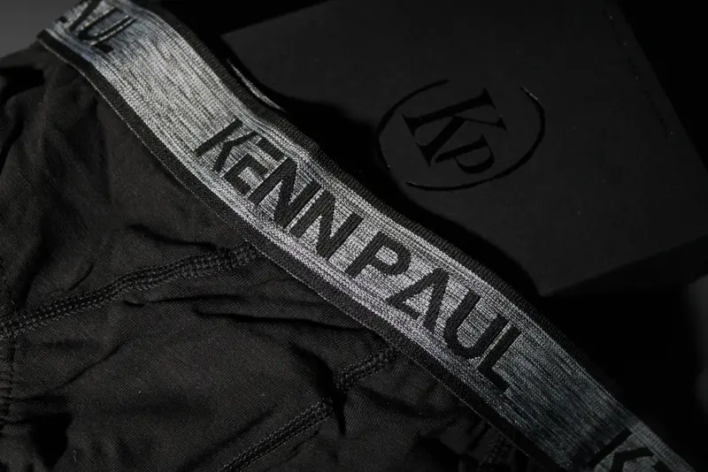 Kenn Paul 5'li Erkek Düz Pamuklu Siyah Boxer | Slip Boxer