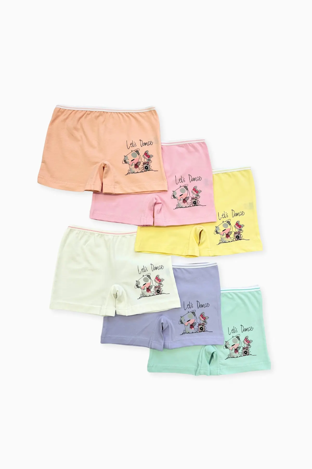 Berrak Berrak 5622 Kız Çocuk 6'lı Boxer