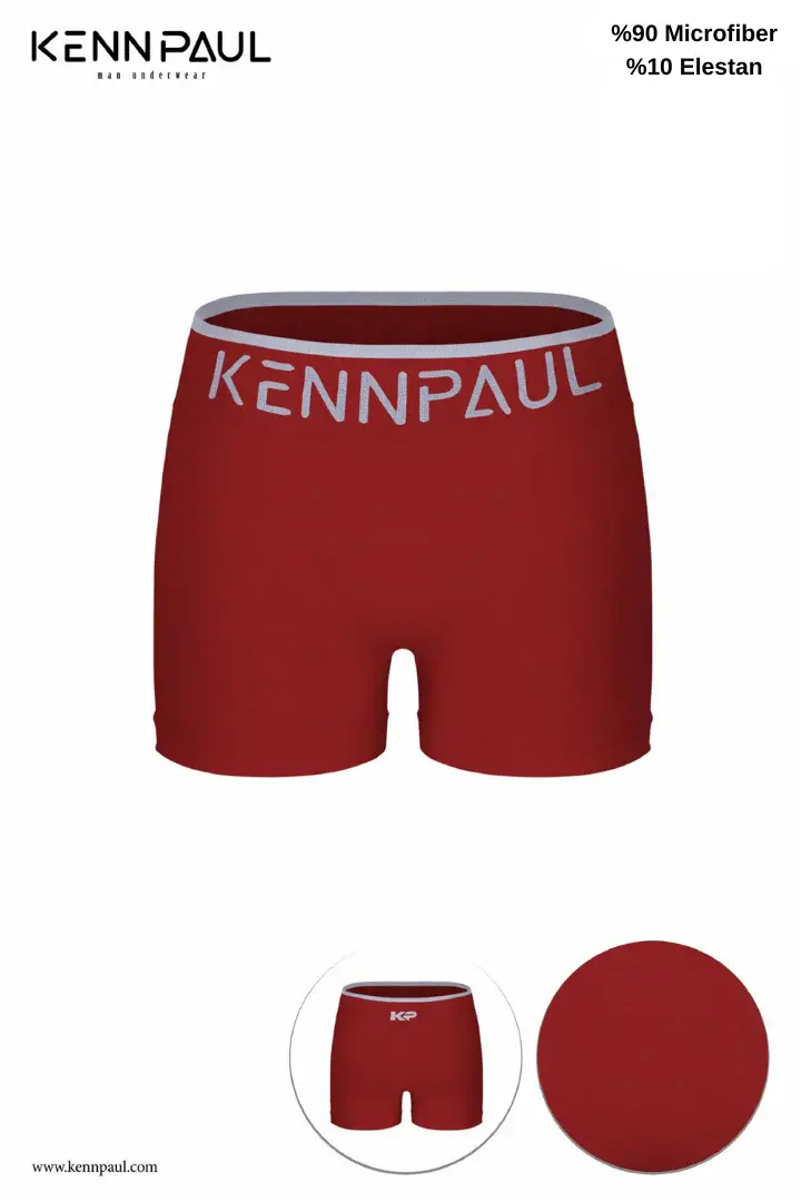 Kenn Paul Dikişsiz Mikro Kumaş Boxer | Serin, Hafif ve Esnek Konfor