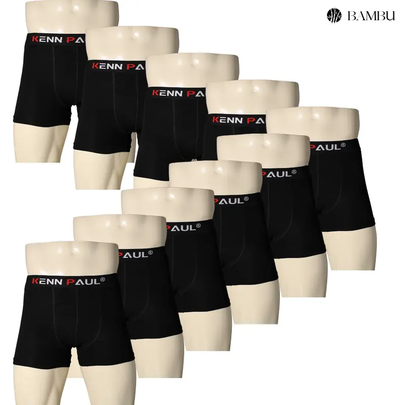 Kenn Paul 10'lu Modal-Bambu Kumaş Erkek Boxer
