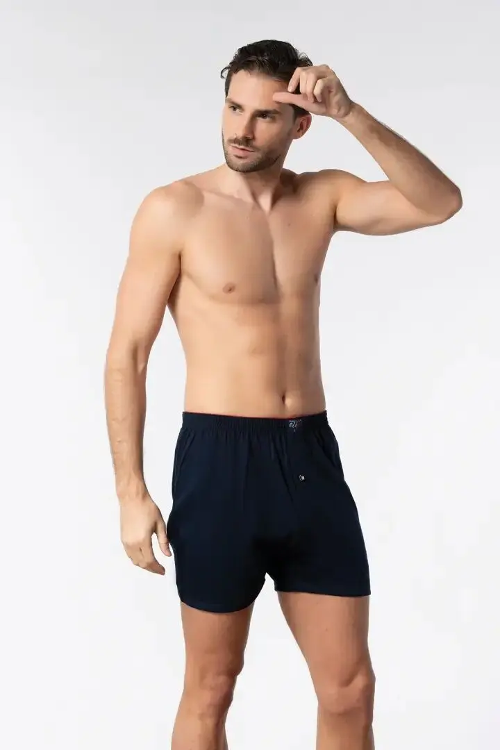 Tutku Tutku Elit 1101 Havlu Bel Erkek Penye Düz Boxer