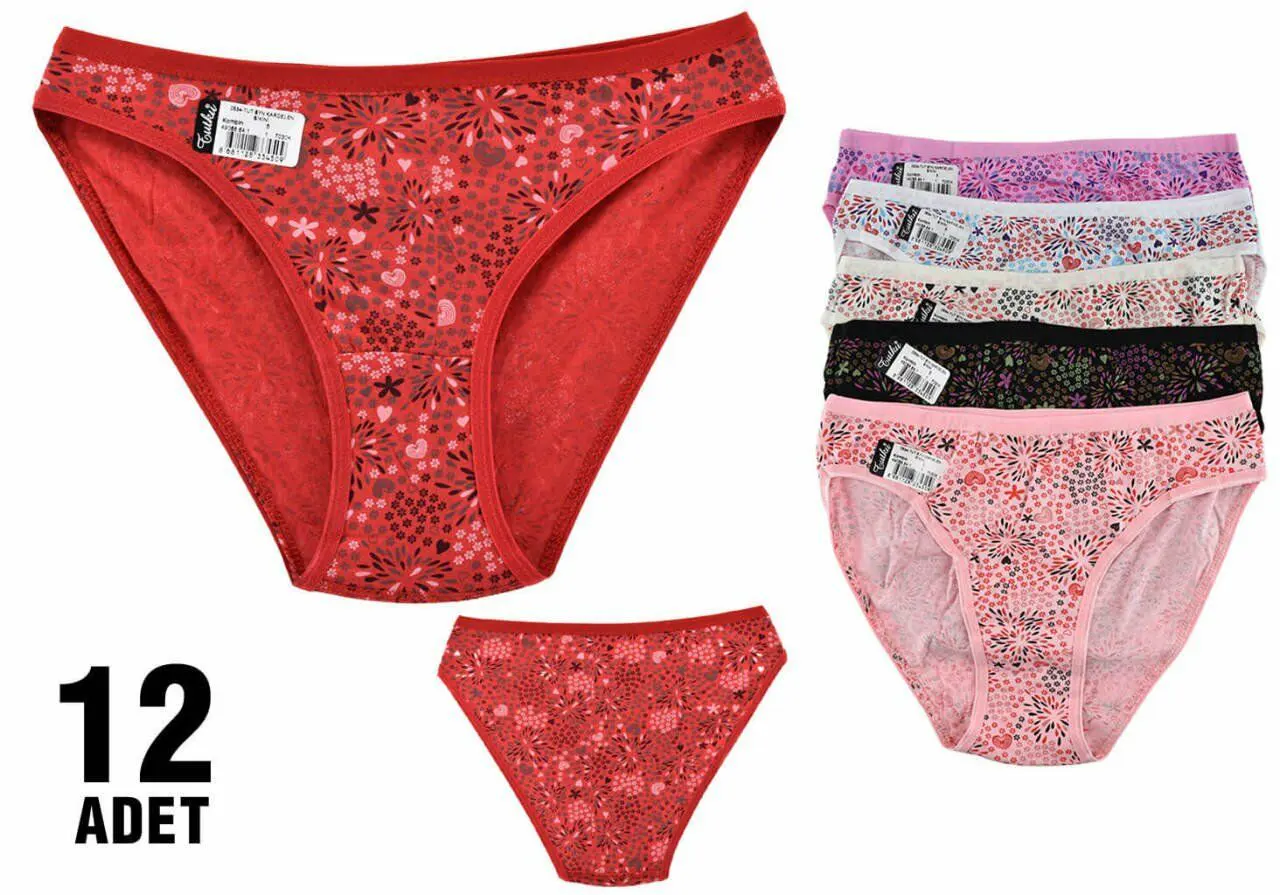 Tutku Tutku 0534 Kardelen Bayan Bikini 12'li