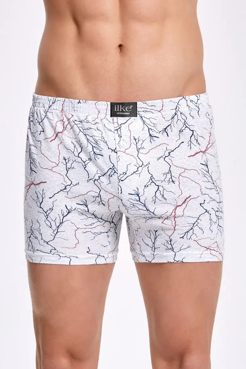 İlke %100 Pamuk Empirme Boxer
