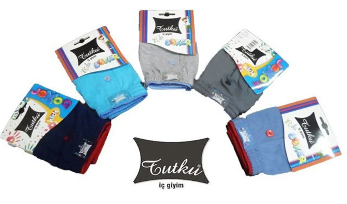 Tutku Tutku Erkek Çocuk Havlu Bel Boxer
