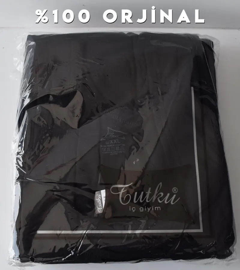 Tutku Tutku 0102 Erkek Renkli Ribana Atlet 6'lı