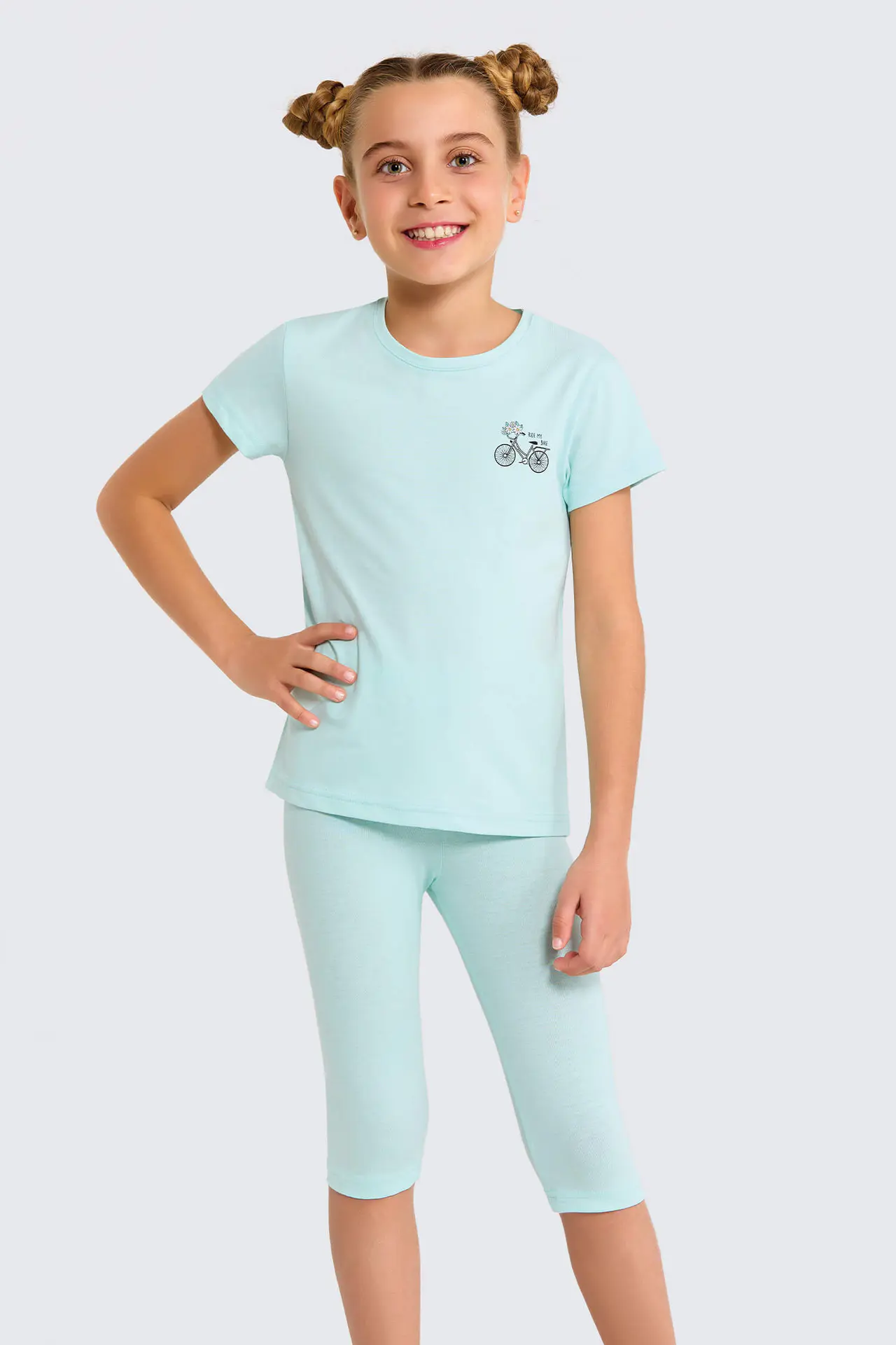 Berrak Berrak 5669 Kız Çocuk Takım — Mint