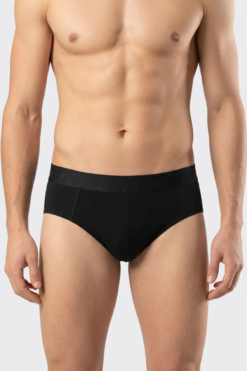 Berrak Berrak 1071 Erkek Slip — Siyah