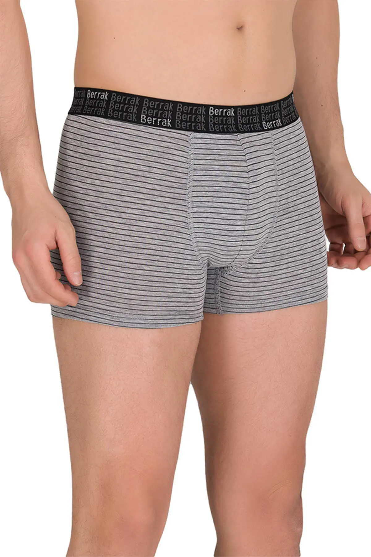 Berrak Berrak 4475 Erkek Boxer — Gri Melanj